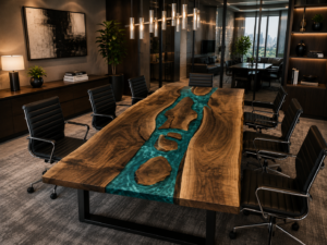 15 Boardroom Table Examples That Show What's Possible With Custom Wood Design